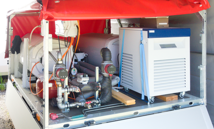 Technik-Anhänger der HyWin Test Unit Technik-Anhänger der HyWin Test Unit